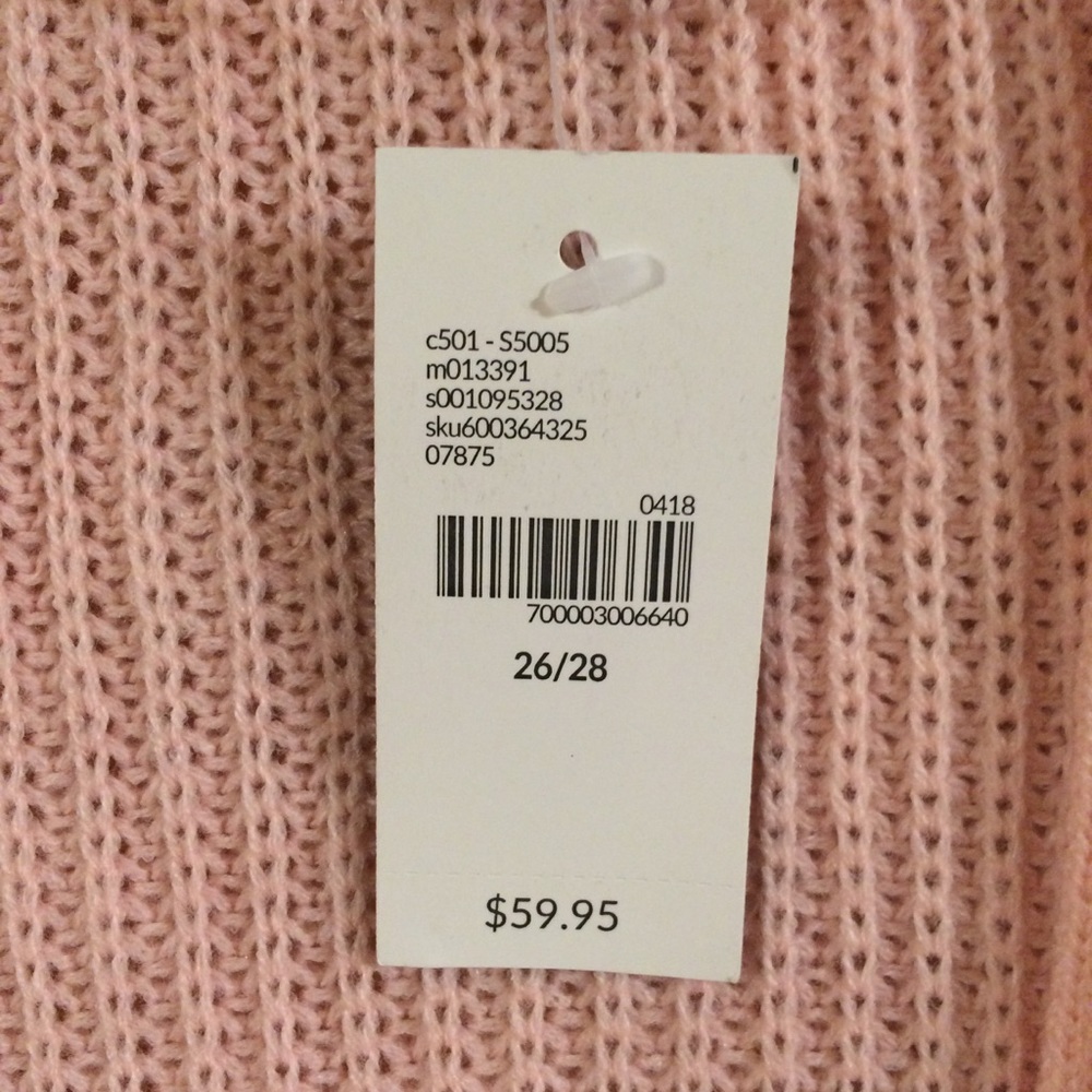 LANE BRYANT RUFFLE SLEEVE 26/28 NWT - Picture 5 of 7